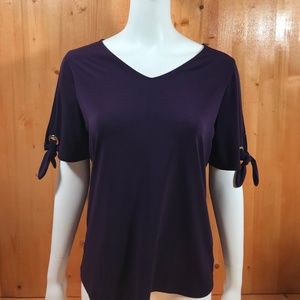 Liz Claiborne CAREER Women M MD Medium Shirt Blouse Top